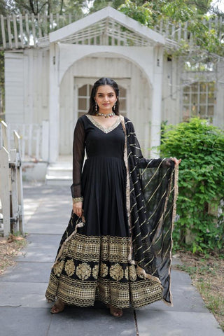 faux_blooming_gown_with_dupatta_with_embroidered_sequins_work_black_2