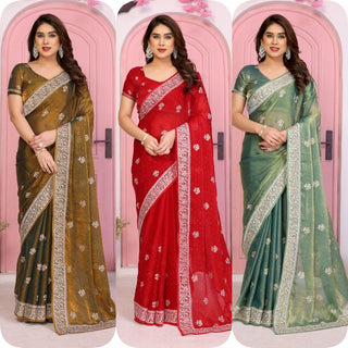 fendy-chiffon-silk-sarees-embroidery-sequence-work