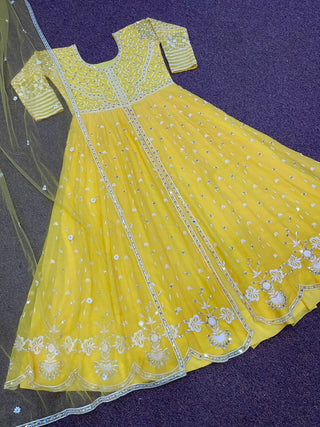    georgette-embroidery-sequins-gown-yellow-color-3
