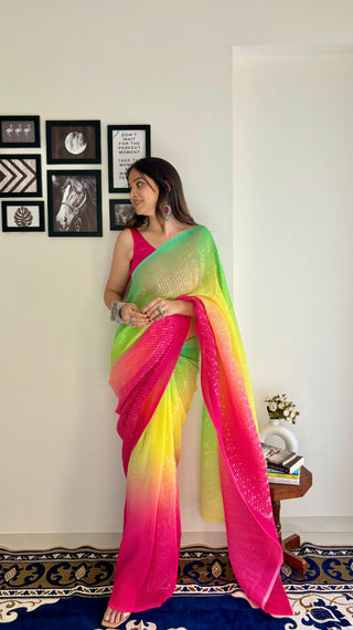 georgette-saree-sequence-print-crush-color-4