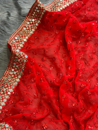 georgette-silk-saree-with-sequence-embroidery-work-red-4