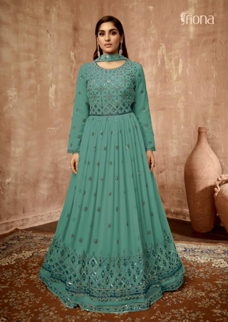 2-3 Days Delivery! Dresses For Women Party Wear Gown Georgette with Embroidery Maxi, Listing ID: 9880175313178