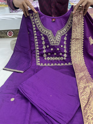 heavy-chanderi-silk-salwar-kameez-dupatta-suit-set-with-embroidery-zari-work-color-purple-6