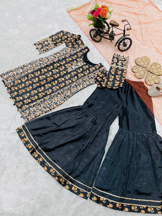 heavy-chinon-girls-top-sharara-dupatta-set-with-digital-print-embroidery-sequence-work-color-black-6