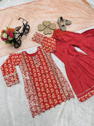 heavy-chinon-girls-top-sharara-dupatta-set-with-digital-print-embroidery-sequence-work-color-dark-red-6
