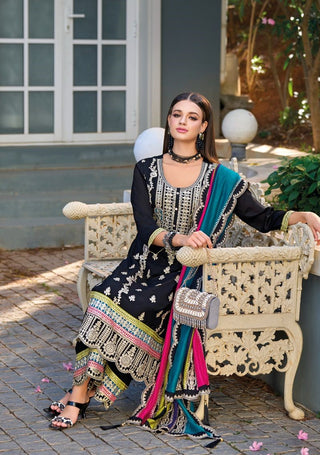 heavy-chinon-kameez-palazzo-dupatta-set-with-embroidery-work-color-black-3