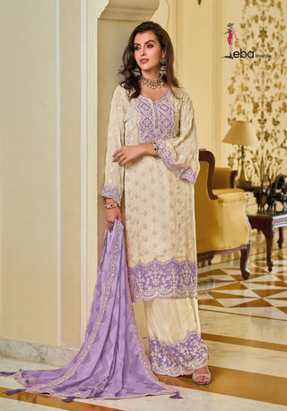 heavy-chinon-kameez-plazzo-dupatta-set-with-embroidery-print-work-color-purple-1