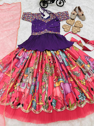 heavy-chinon-lehenga-kediya-style-choli-dupatta-set-with-print-embroidery-sequence-work-color-light-gajari-4