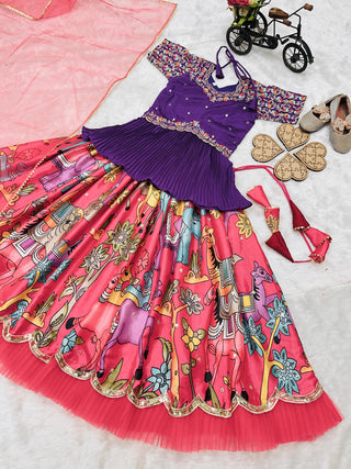 heavy-chinon-lehenga-kediya-style-choli-dupatta-set-with-print-embroidery-sequence-work-color-light-gajari-5