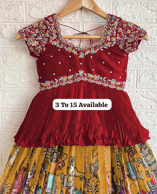 heavy-chinon-lehenga-kediya-style-choli-dupatta-set-with-print-embroidery-sequence-work-color-mustard-7