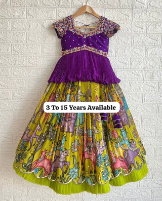 heavy-chinon-lehenga-kediya-style-choli-dupatta-set-with-print-embroidery-sequence-work-color-parrot-green-6