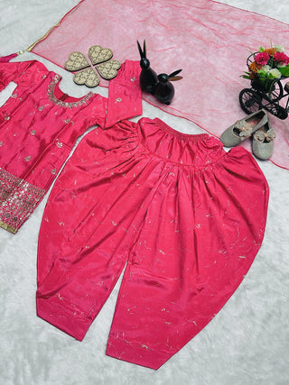 heavy-chinon-silk-girls-top-dhoti-salwar-dupatta-set-with-digital-print-embroidery-sequence-work-color-magenta-7