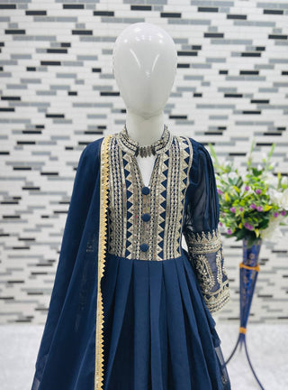 heavy-fox-georgette-girls-gown-dupatta-set-embroidery-sequence-work-color-navy-blue-5