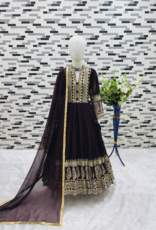heavy-fox-georgette-girls-gown-dupatta-set-embroidery-sequence-work-color-wine-6