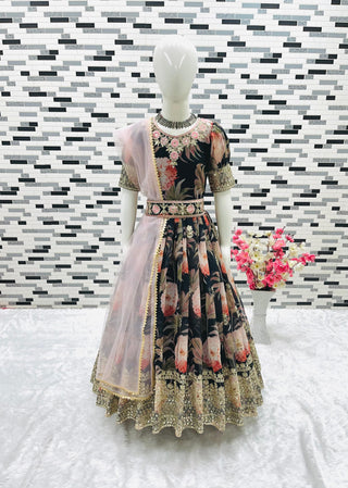 heavy-fox-georgette-girls-gown-dupatta-set-with-digital-print-embroidery-sequence-work-color-black-1