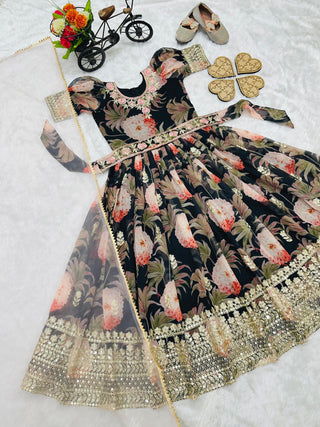 heavy-fox-georgette-girls-gown-dupatta-set-with-digital-print-embroidery-sequence-work-color-black-2