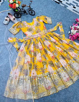 heavy-fox-georgette-girls-gown-dupatta-set-with-digital-print-embroidery-sequence-work-color-yellow-4