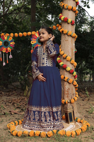 heavy-fox-georgette-girls-gown-dupatta-set-with-embroidery-sequence-work-color-navy-blue-1