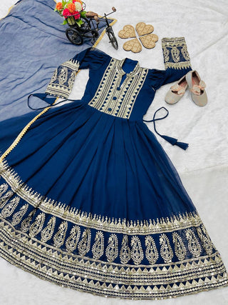 heavy-fox-georgette-girls-gown-dupatta-set-with-embroidery-sequence-work-color-navy-blue-3