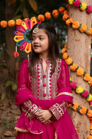 heavy-fox-georgette-girls-gown-dupatta-set-with-embroidery-sequence-work-color-scarlet-6