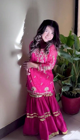 heavy-fox-georgette-top-sharara-dupatta-set-sequence-embroidery-work-magenta-1