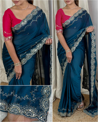 heavy-georgette-sarees-with-sequence-foil-print-work-color-blue-1