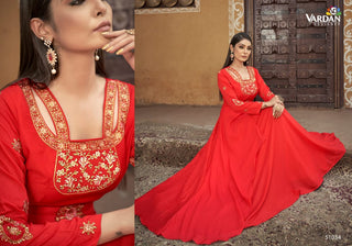 heavy-maslin-gown-with-embroidered-work-color-red-2