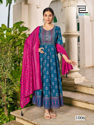 heavy-rayon-long-gown-dupatta-with-embroidery-print-work-color-blue-1