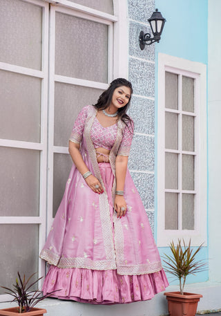 joya-silk-lehenga-choli-jacket-set-sequins-embroidery-work-color-pink-2