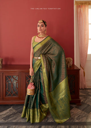 kanchivaram-saree-with-copper-zari-work-color-green-1