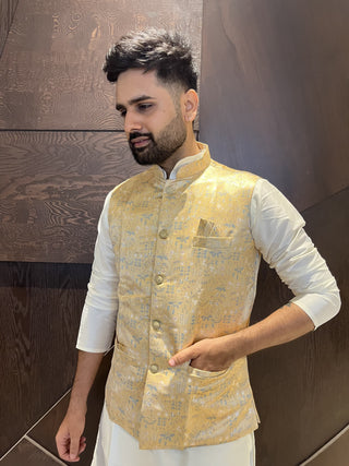 koti-kurta-pyjama-set-pure-cotton-with-jacquerd-color-I-3