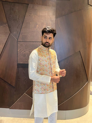 koti-kurta-pyjama-set-pure-cotton-with-jacquerd-color-a-3