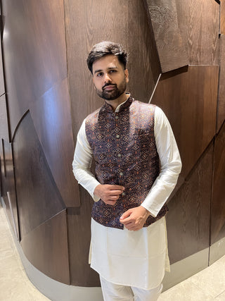 koti-kurta-pyjama-set-pure-cotton-with-jacquerd-color-h-2