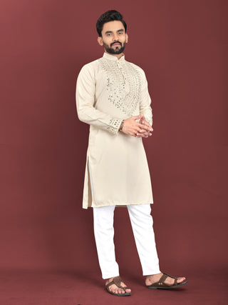 kurta-pyjama-set-silk-with-mirror-hand-work-color-cream-1