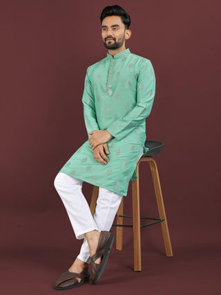 kurta-pyjama-set-viscose-silk-sequence-embroidery-work-color-teal-2