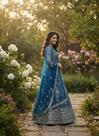 lehenga-choli-dupatta-set-butterfly-net-sequins-codding-embroidery-work-color-blue-2