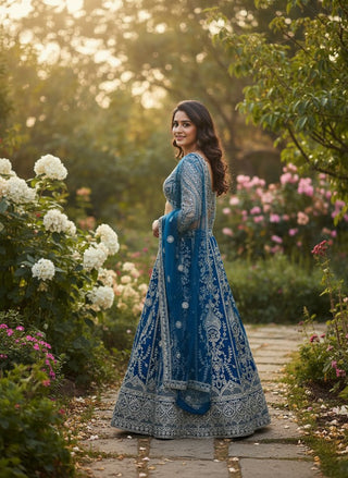 lehenga-choli-dupatta-set-butterfly-net-sequins-codding-embroidery-work-color-blue-3