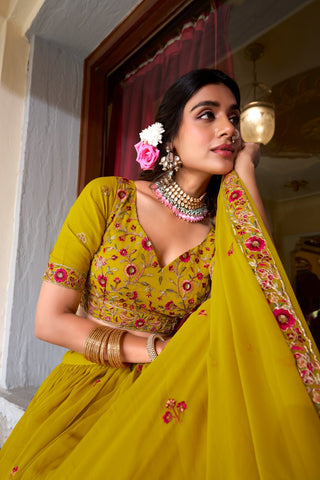 lehenga-choli-dupatta-set-georgette-sequins-thread-embroidery-work-color-muddy-yellow-5