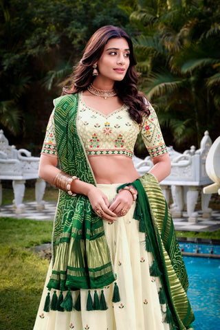 lehenga- choli -dupatta-set-khadi-cotton-sequence-thread- embroidery-print-work-color-off-white-4