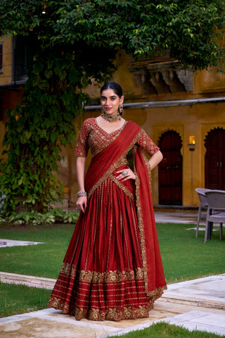 lehenga- choli-dupatta-set-rangoli-crush-sequins-thread-embroidery-work-color-red-2