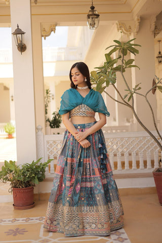 lehenga-choli-dupatta-set-russiansilk-digital-Print-foil-embroidery-work-color-blue-3