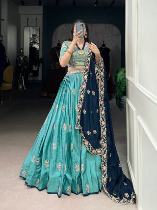 lehenga-choli-dupatta-set-slab-silk-sequence-thread-embroidery-work-color-turquise-1