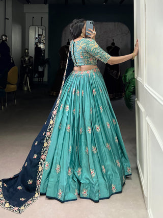 lehenga-choli-dupatta-set-slab-silk-sequence-thread-embroidery-work-color-turquise-5