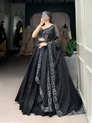 lehenga- choli -dupatta-set-star-satin-pearl-coding-sequence-embroidery-work-color-black-2