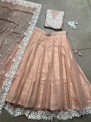 Ship From India! Varman Lehenga For Women Ready To Wear Lehenga Choli Dupatta Weone Silk Pearl Coding, Sequins, Embroidery Party Wear Fully Stitched Blouse, Listing ID: PRE9949688889626