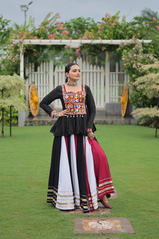 lehenga-choli-reyon-14Kg-set-gota-patti-lace-work-color-multi-a-4