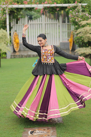 lehenga-choli-reyon-14Kg-set-gota-patti-lace-work-color-multi-d-2