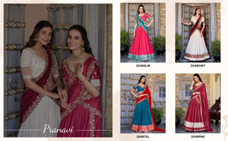 lehenga-kurti-dupatta-set-pure-vichitra-silk-zari-weaving-sequins-lace-work-1