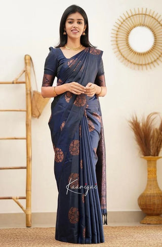 lichi-silk-jacquard-saree-color-navy-blue-1