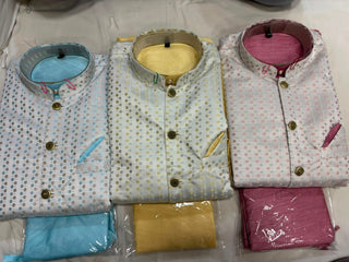 men-kurta-pyjama-koti-set-cotton-silk-jacquard-jari-work